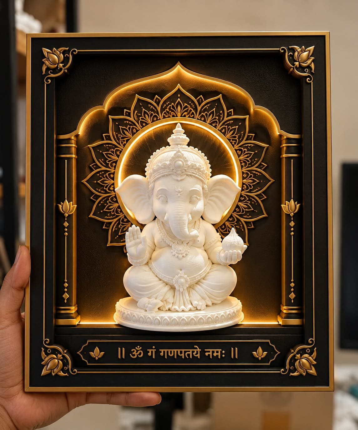 Idols with temple-grade detail